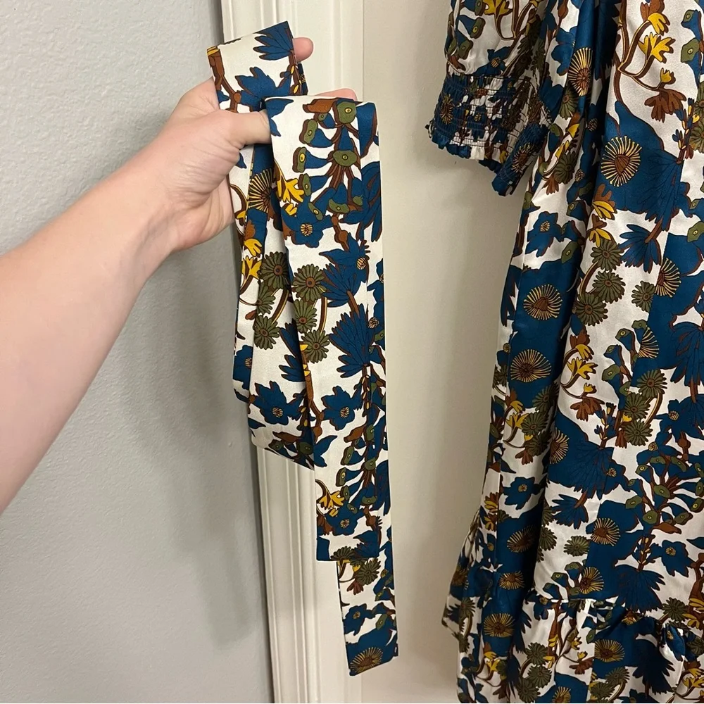 Floral Print Mini Dress - Picture 10 of 12